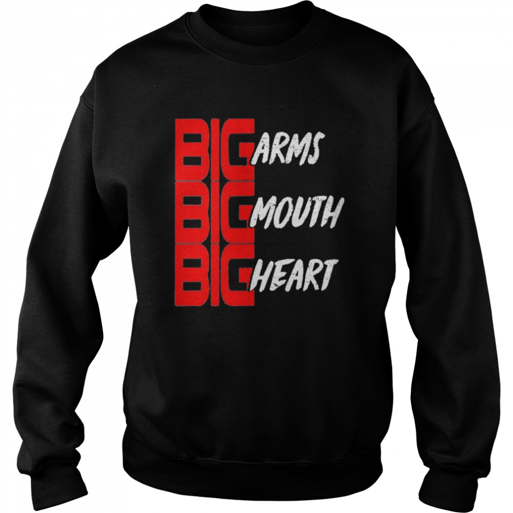 Big Arms Mouth Heart Unisex Sweatshirt