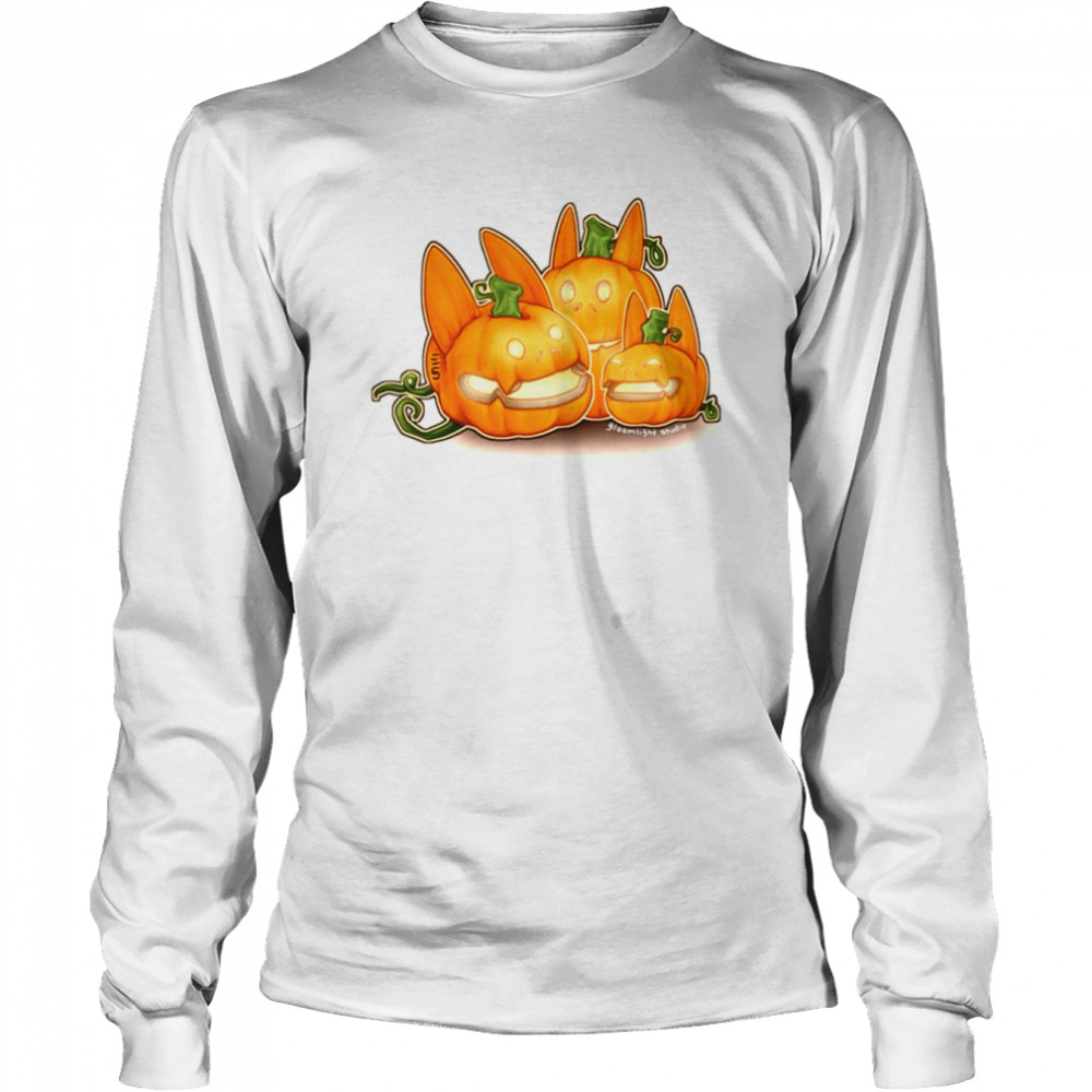 Lothcat Pumpkins Halloween Shirt Long Sleeved T-Shirt