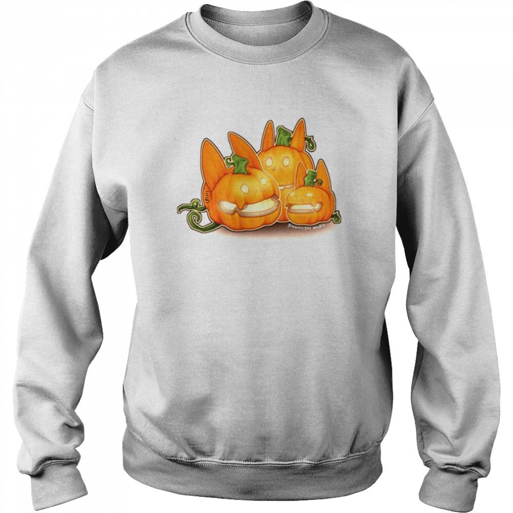 Lothcat Pumpkins Halloween Shirt Unisex Sweatshirt