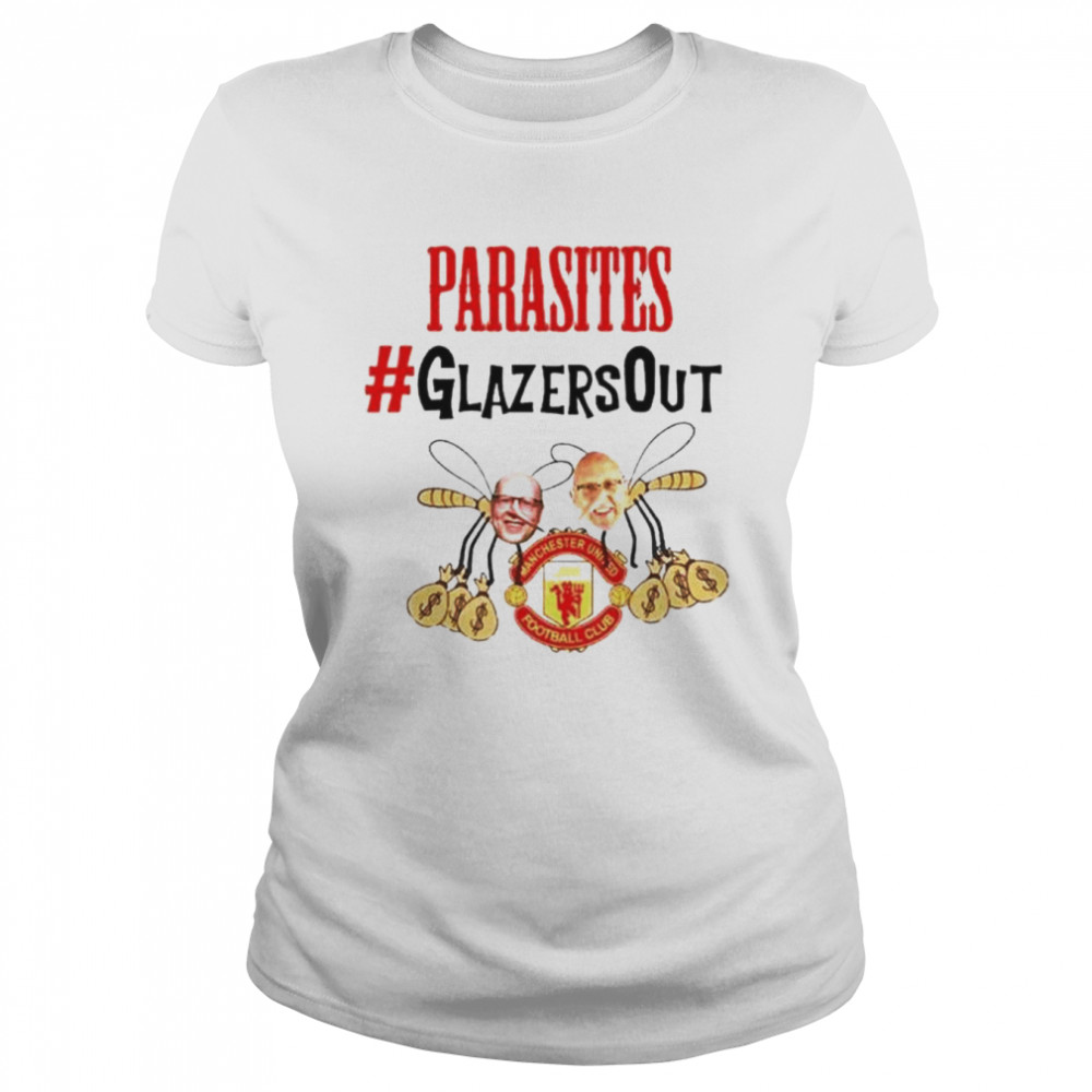 Manchester United Parasites Glazersout Shirt Classic Women'S T-Shirt