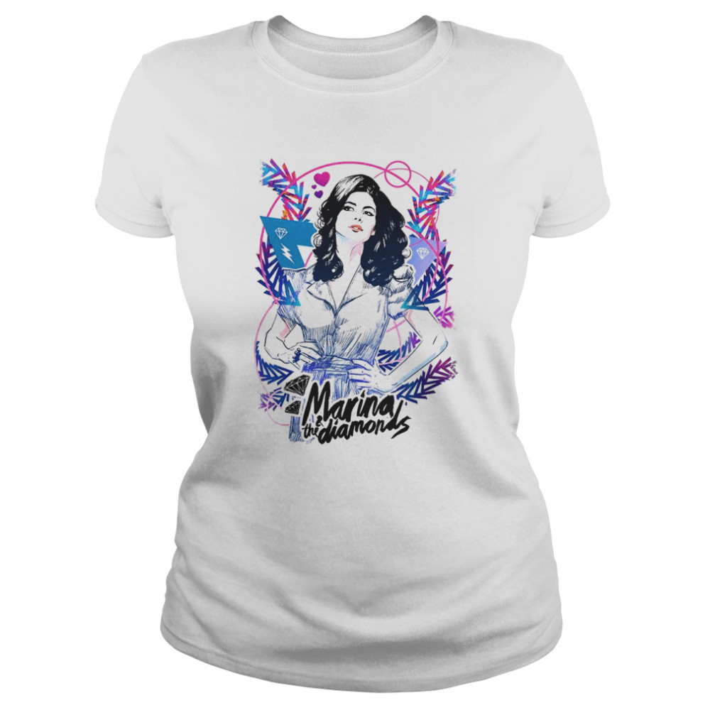 Marina And The Diamonds T- Classic Women'S T-Shirt