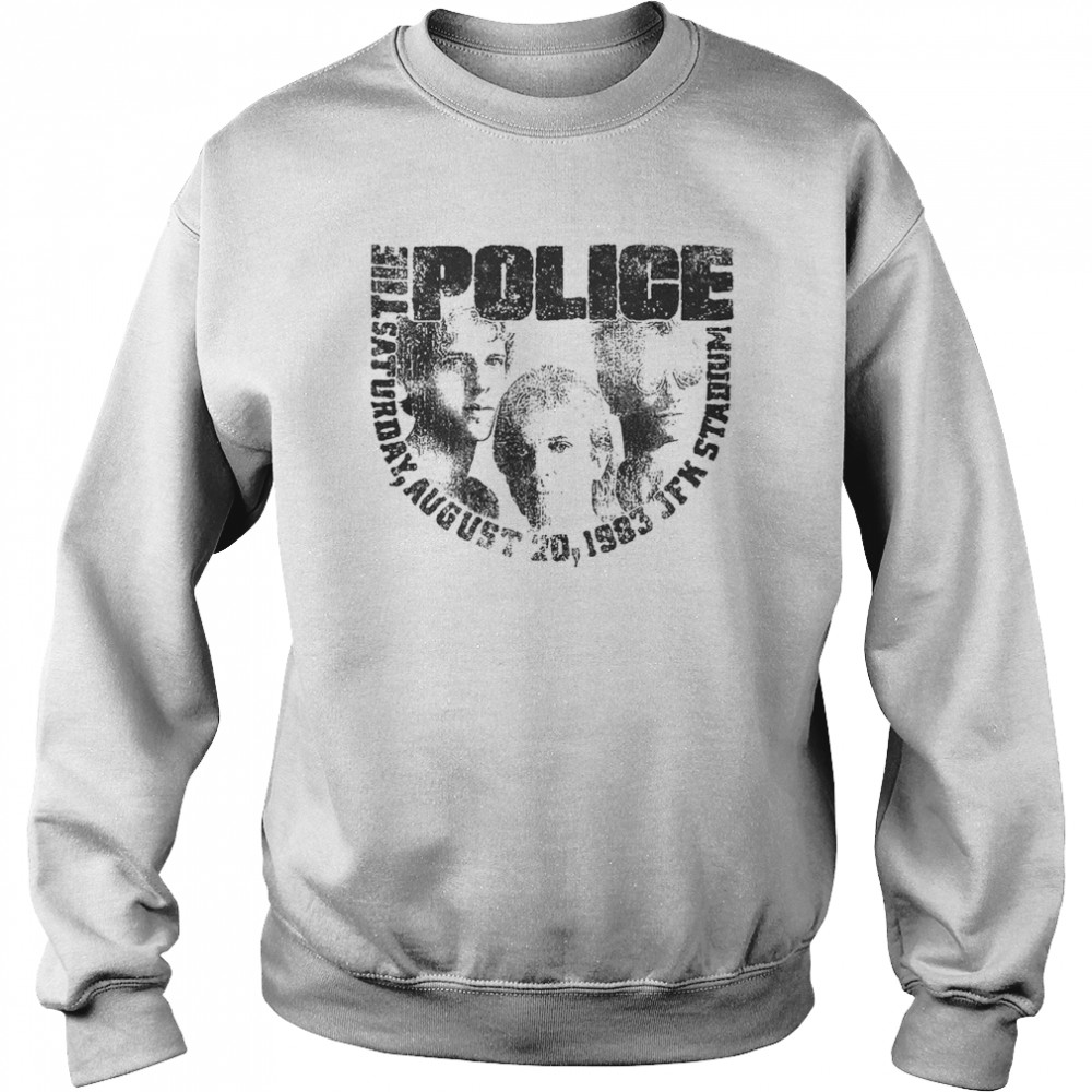 The Police 1983 Concert T Unisex Sweatshirt