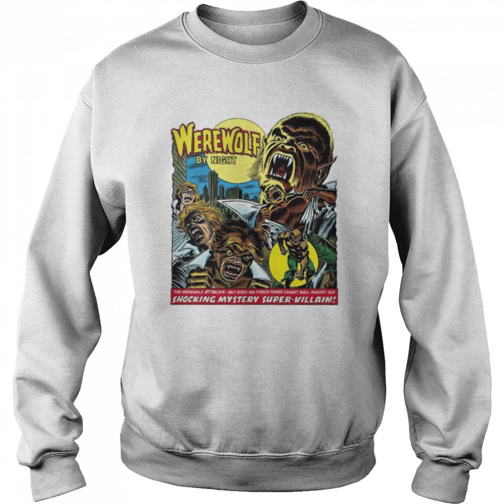 Werewolf By Night Halloween Shirt Unisex Sweatshirt