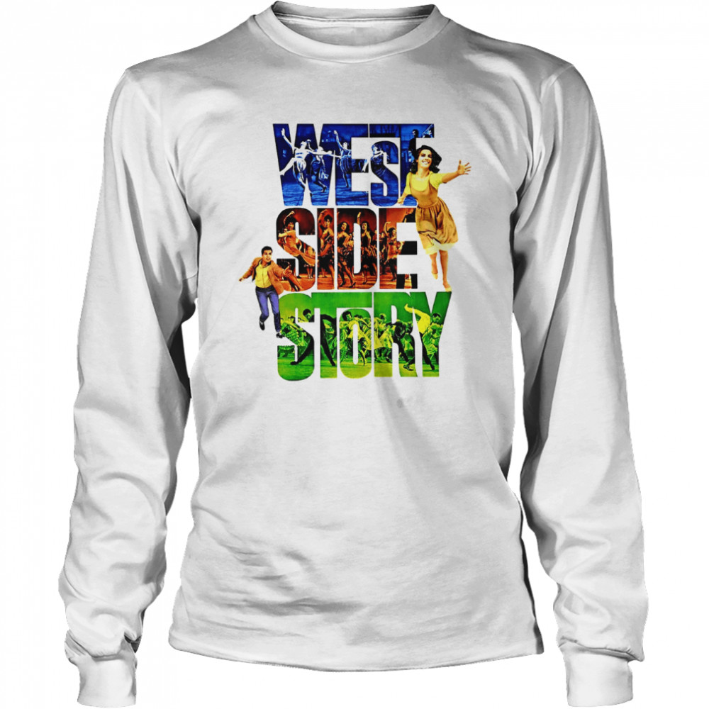 West Side Story Broadway Musical Show Logo Shirt Long Sleeved T-Shirt