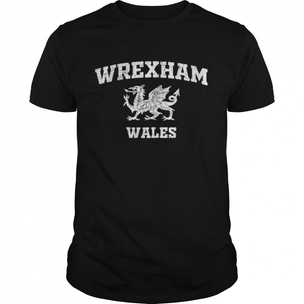 Wrexham Wales Retro Vintage Shirt