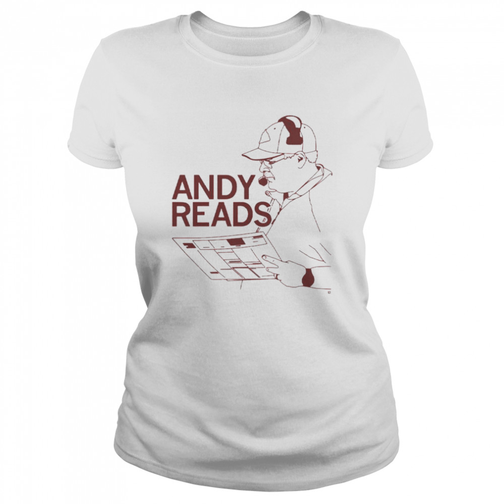 andy reid reads 2022 classic womens t shirt