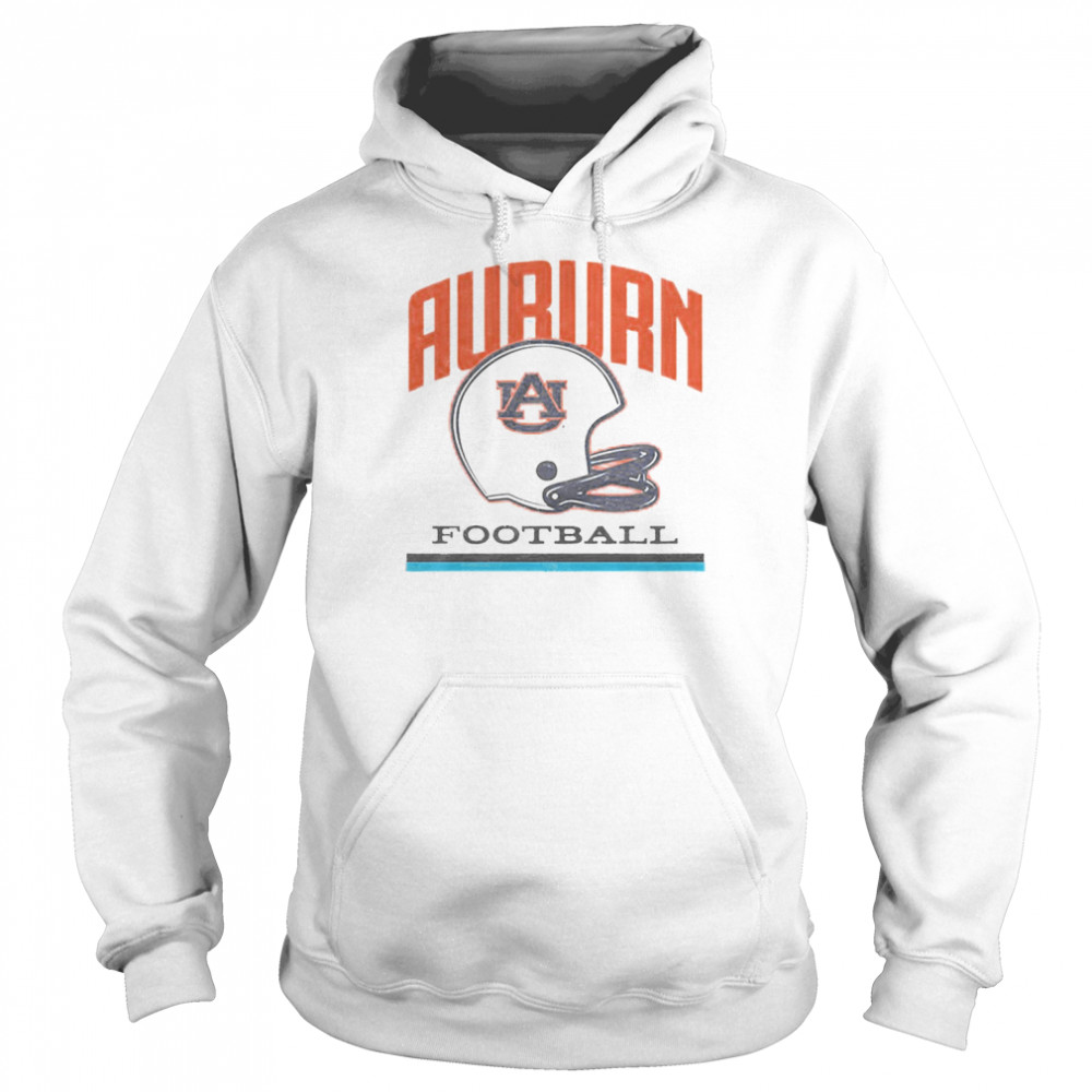 auburn vintage football helmet unisex hoodie