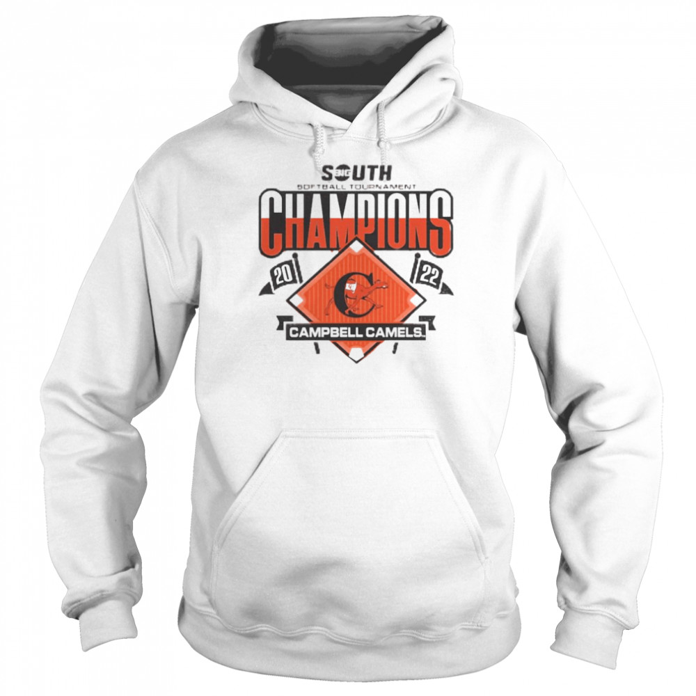 campbell fighting camels big south 2022 softball conference champion shirt unisex hoodie
