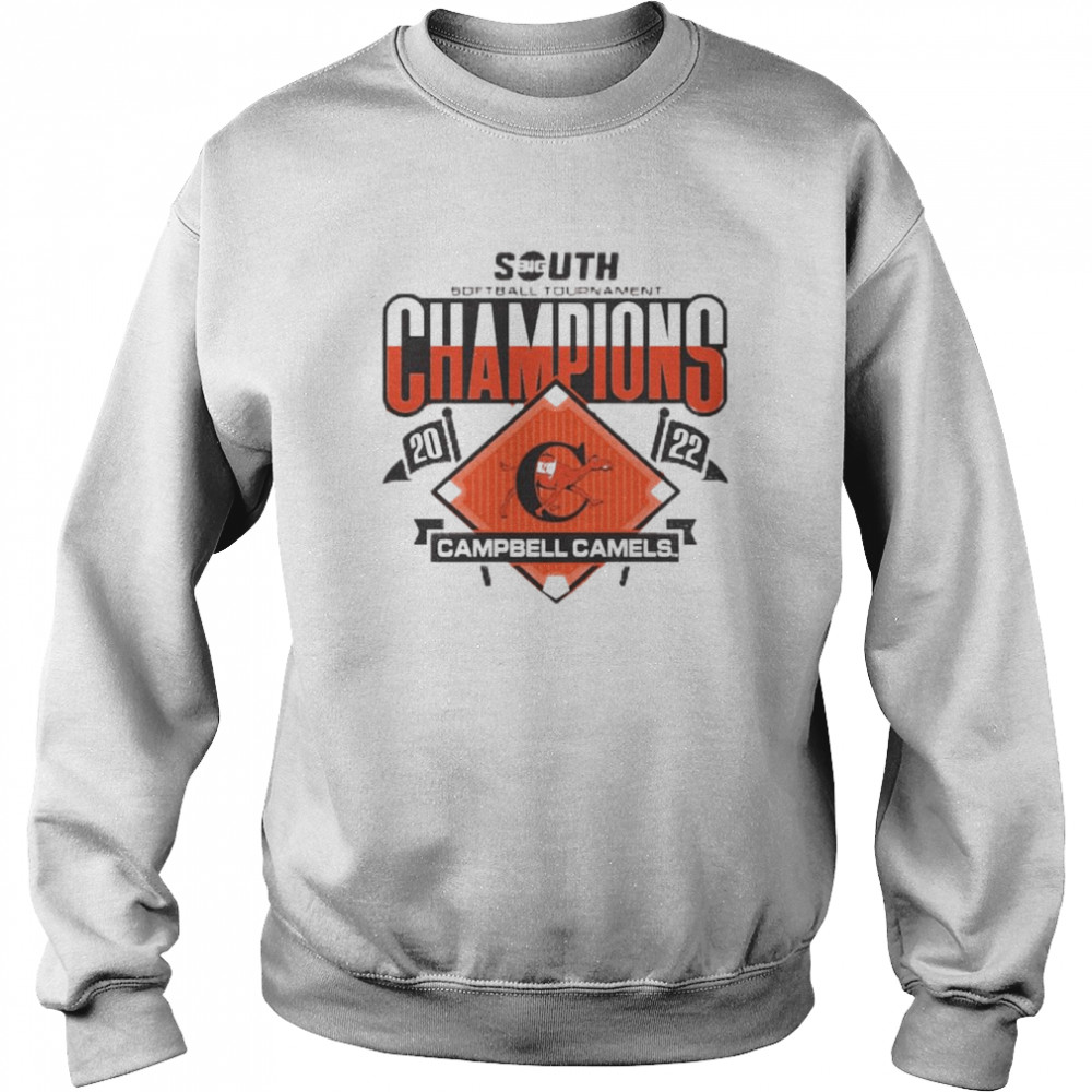 campbell fighting camels big south 2022 softball conference champion shirt unisex sweatshirt