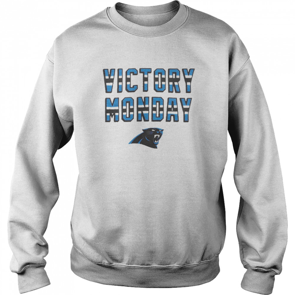 Carolina Panthers Football Victory Monday shirt Unisex Sweatshirt