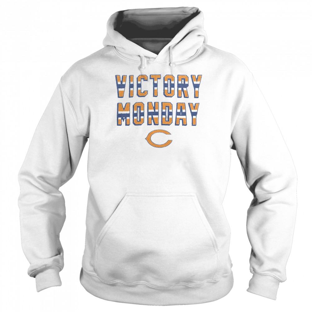 chicago bears football victory monday shirt unisex hoodie