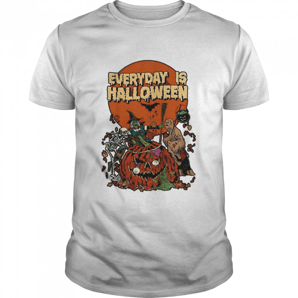 Everyday is Halloween Pumpkin Spooky Season Halloween T-Shirt