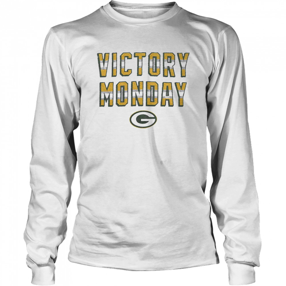 Green Bay Packers Football Victory Monday shirt Long Sleeved T-shirt