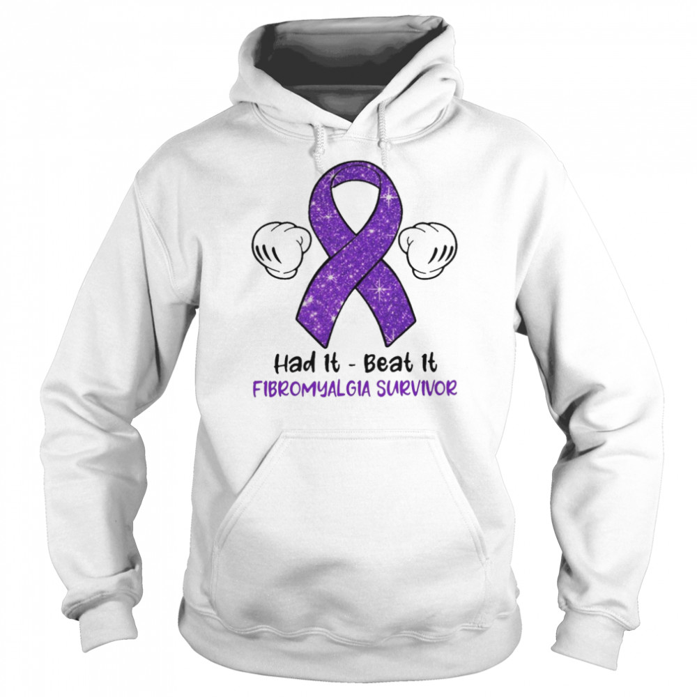 had it beat it fibromyalgia survivor unisex hoodie