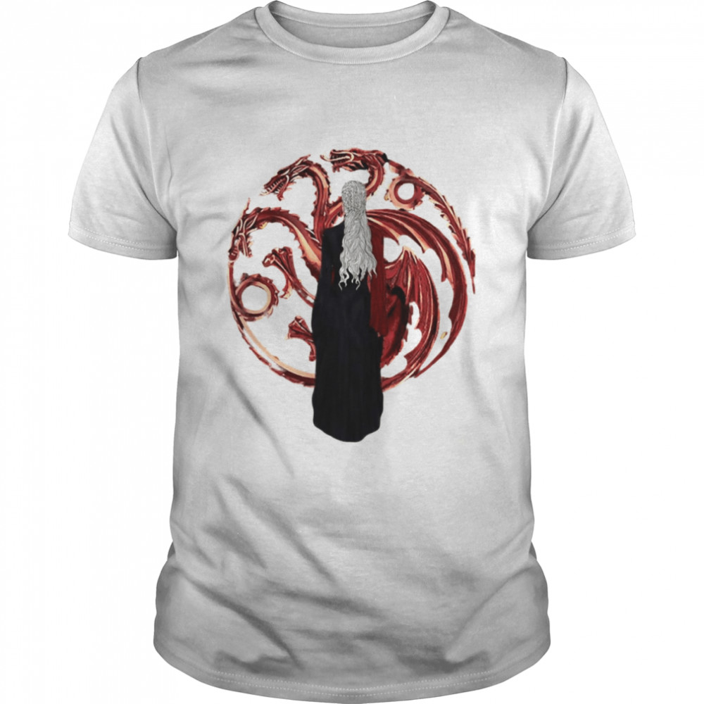 House Of Dragon 2 Logo Rhaenyra Artwork shirt