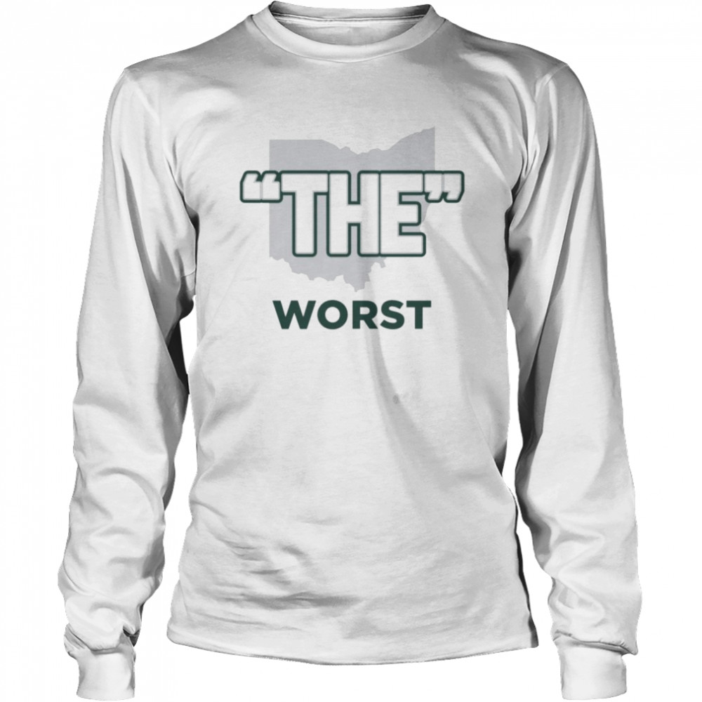 Michigan State Spartans football the worst shirt Long Sleeved T-shirt