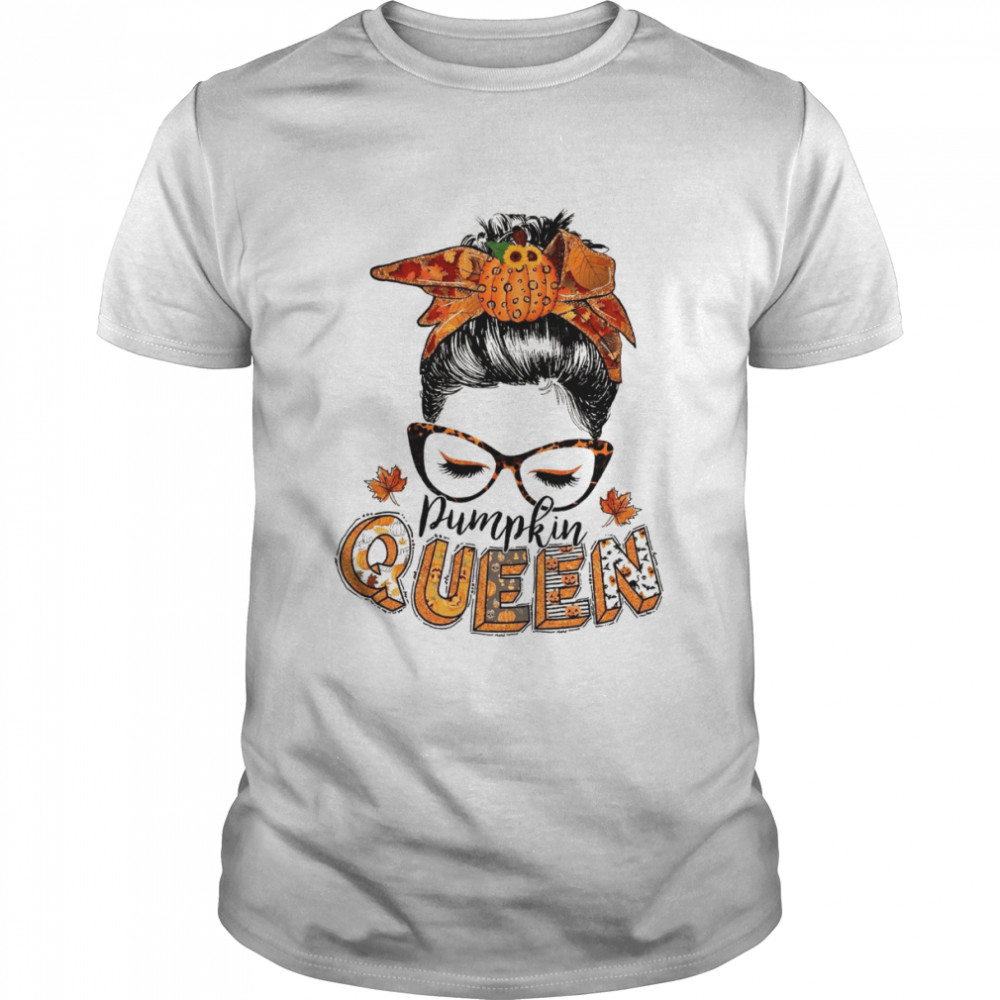 Pumpkin Queen Hallothankmas shirt