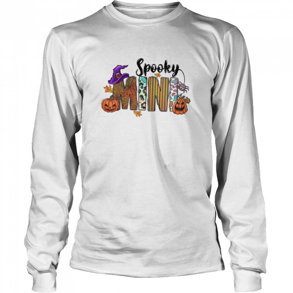 Spooky Mini Halloween shirt Long Sleeved T-shirt