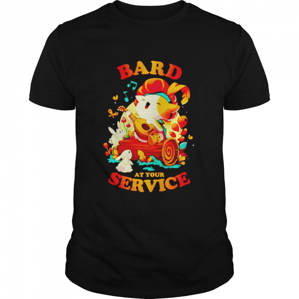 Bard at your service shirt