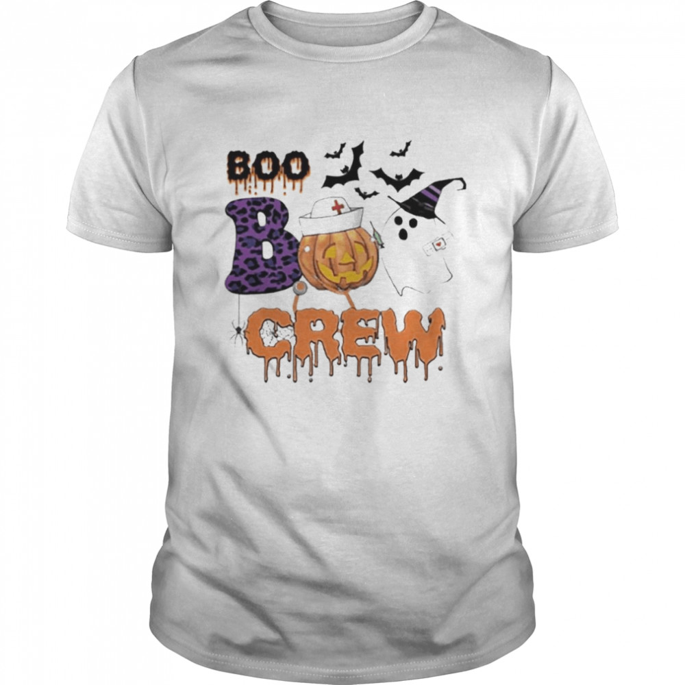 Boo Boo Crew Halloween Nurse Shirt