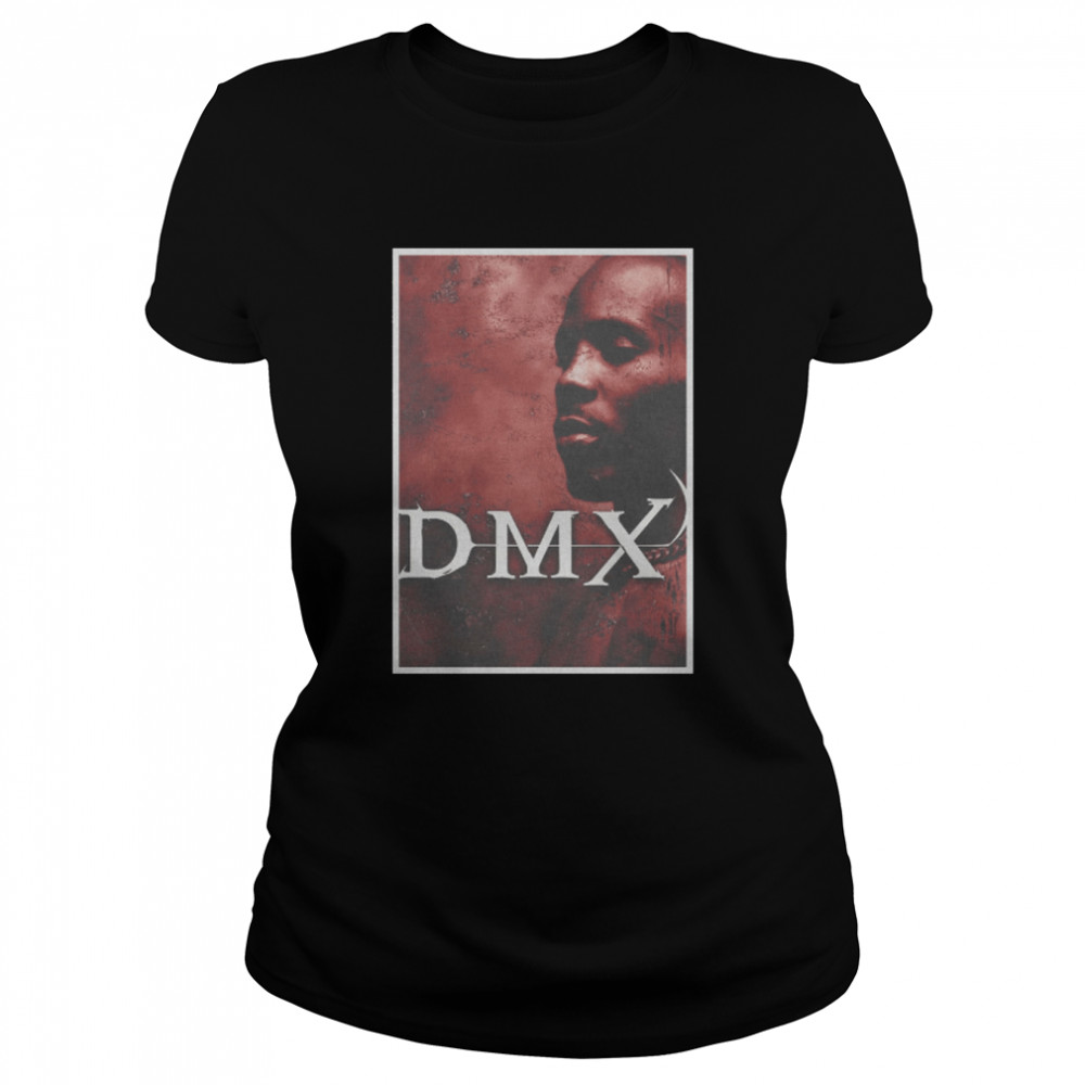 Dmx Rapper Collage Retro Illustration Shirt Classic Women'S T-Shirt