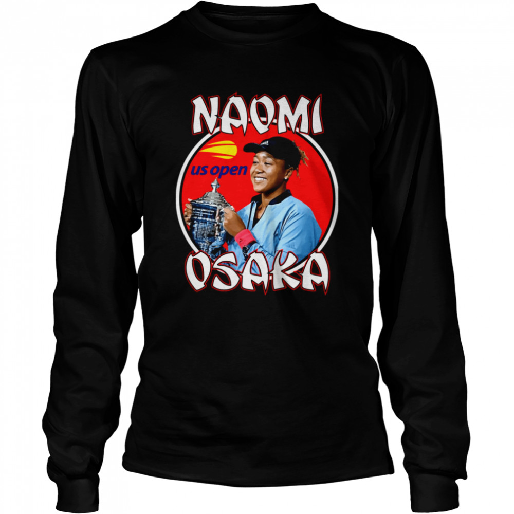 Naomi Osaka Japan Us Open Tennis shirt Long Sleeved T-shirt