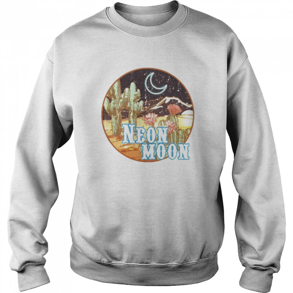 Neon moon shirt Unisex Sweatshirt