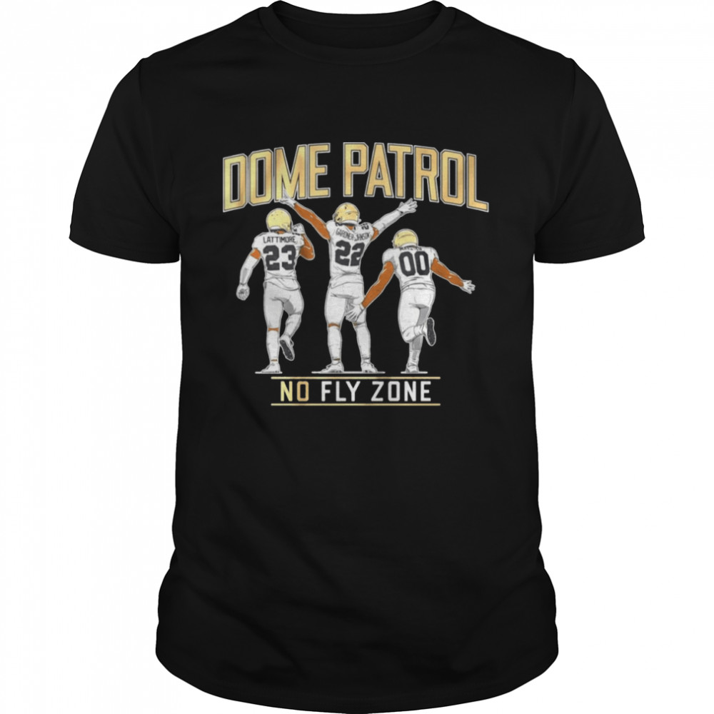 Nola Dome Patrol No Fly Zone shirt