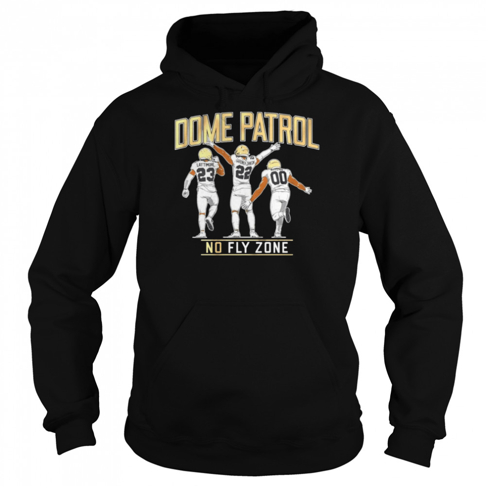 Nola Dome Patrol No Fly Zone shirt Unisex Hoodie
