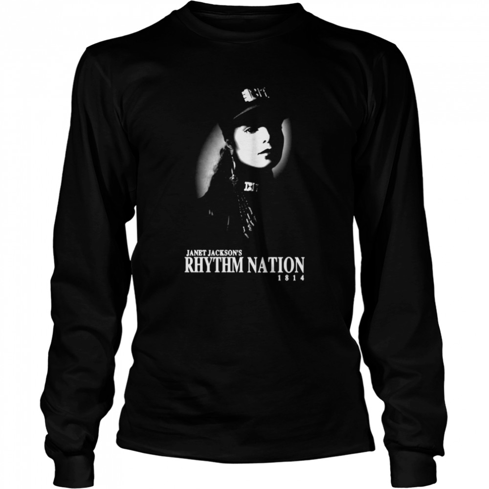 Rhythm Nation 1814 Best Janet Jackson Albums shirt Long Sleeved T-shirt