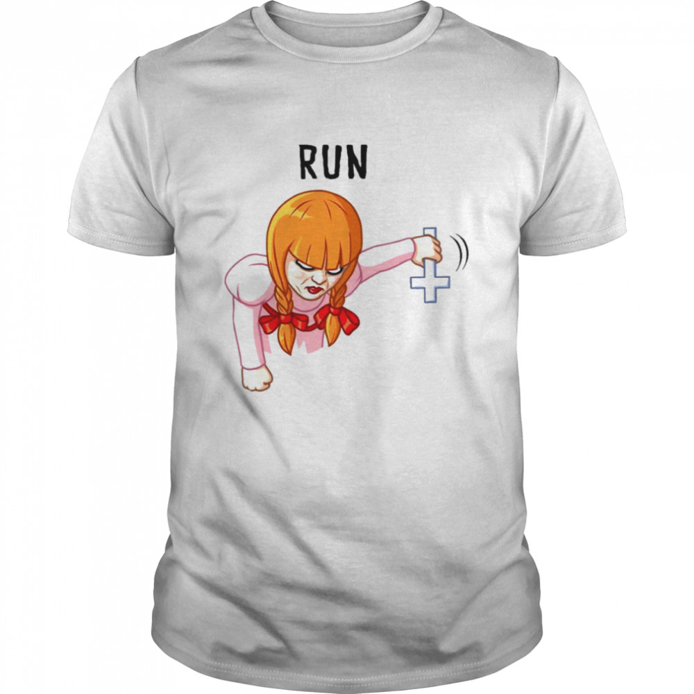 Run Child’s Play Christian Cross Halloween shirt