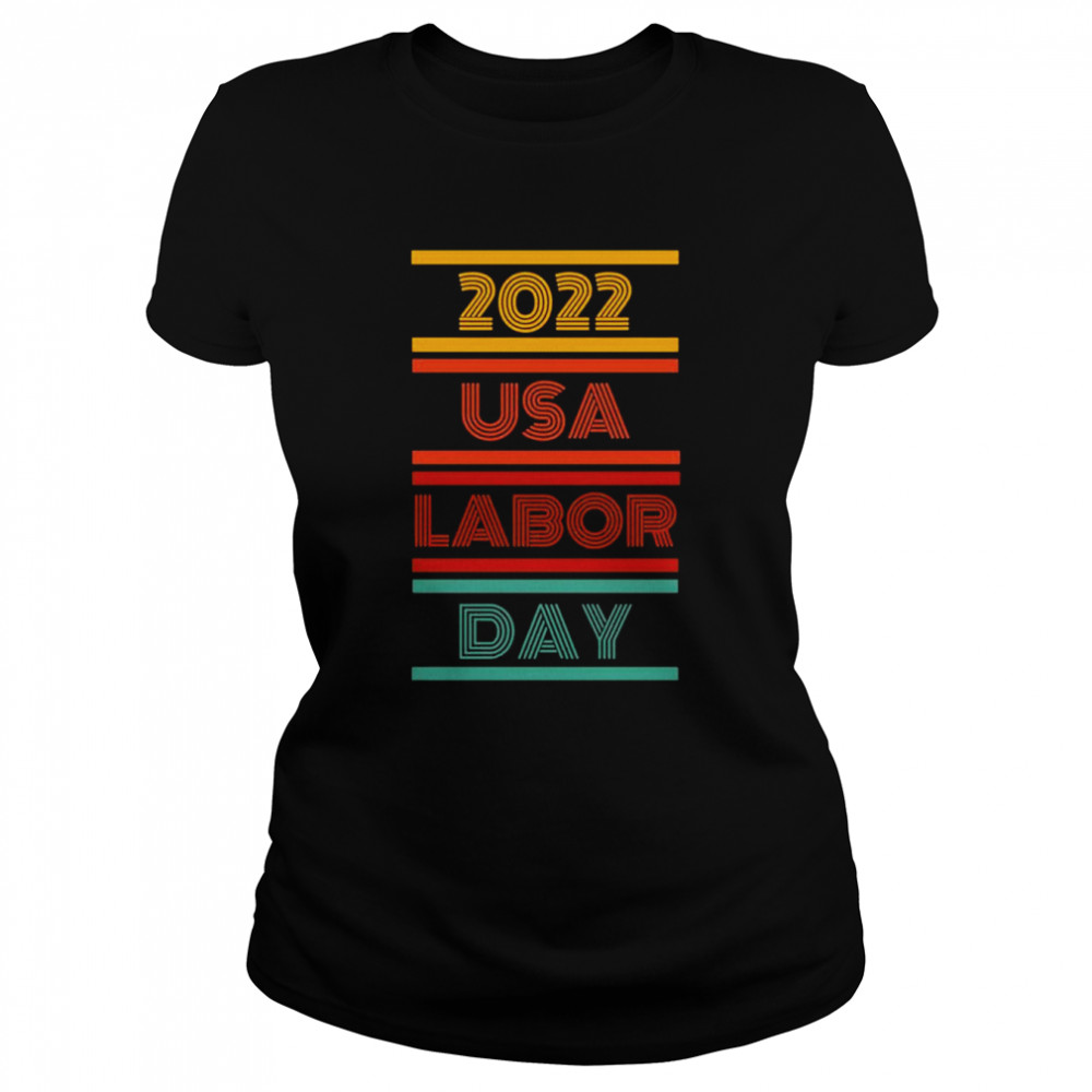 usa labor day 2022 classic classic womens t shirt
