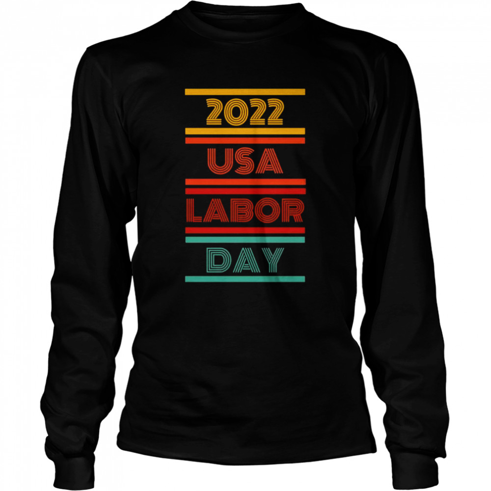 usa labor day 2022 classic long sleeved t shirt