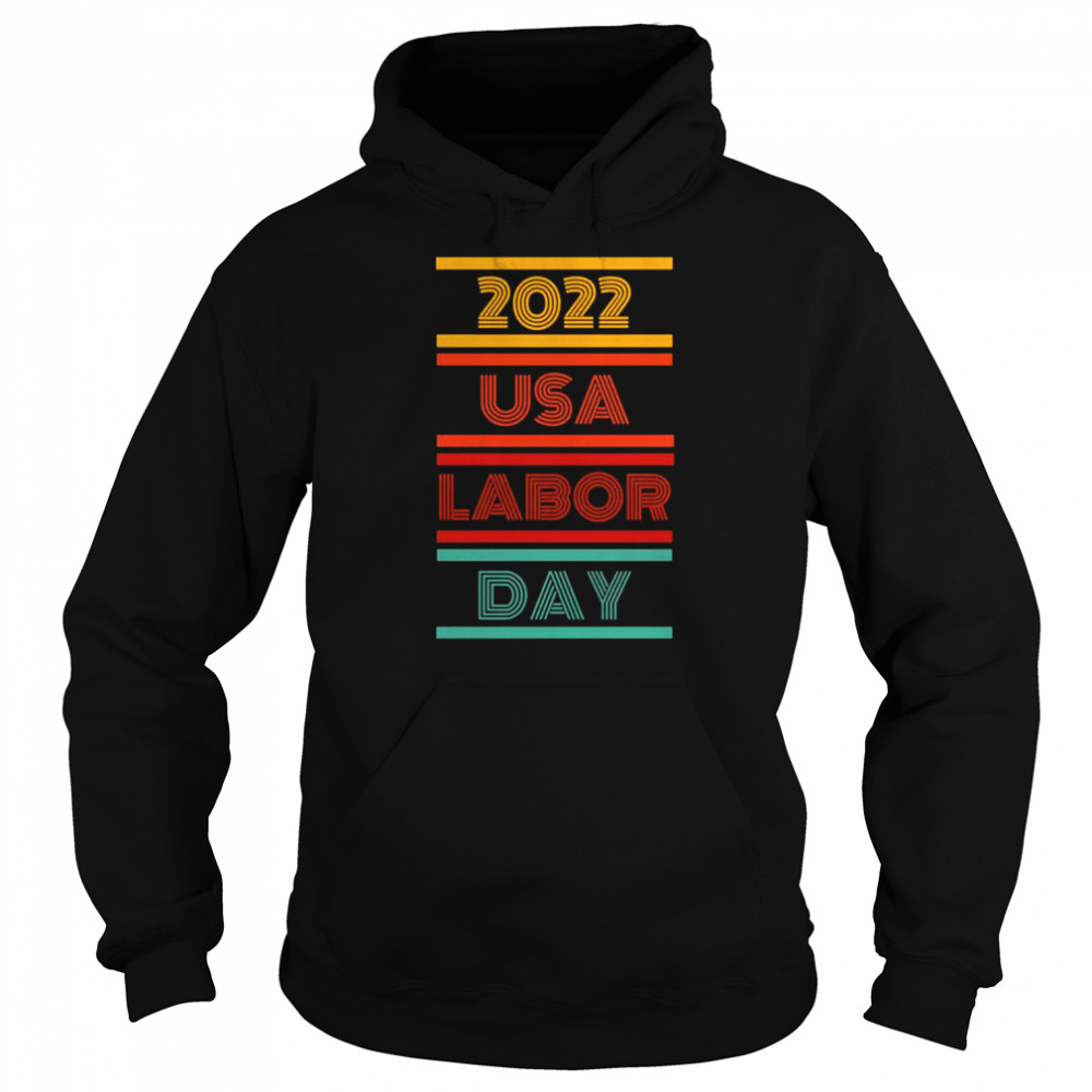 usa labor day 2022 classic unisex hoodie
