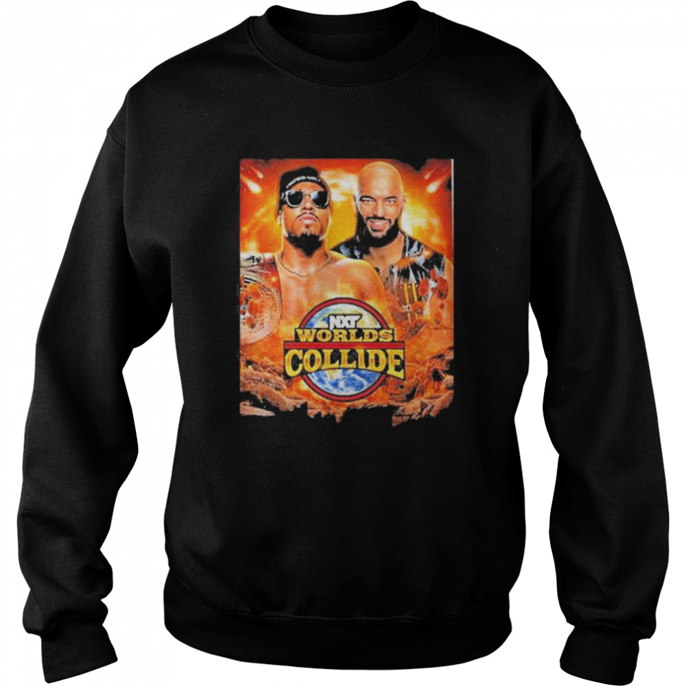 WWE NXT Worlds Collide Ricochet vs Carmelo Hayes In North American Title  Unisex Sweatshirt