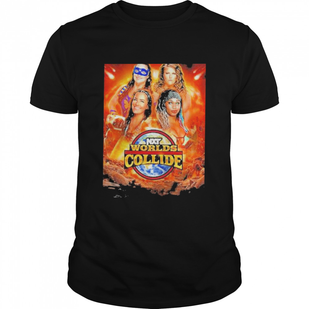 WWE NXT Worlds Collide Womens Tag Team Shirt