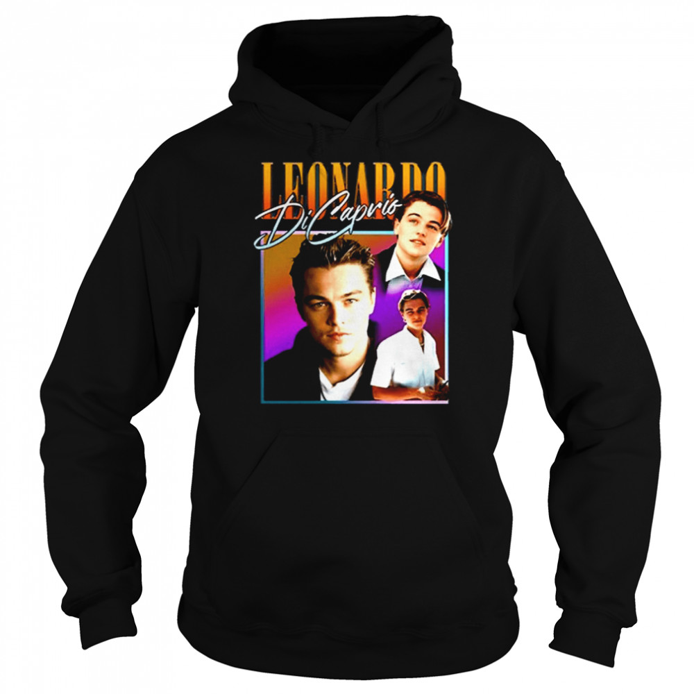 Young Leonardo Dicaprio Vintage Bootleg shirt Unisex Hoodie