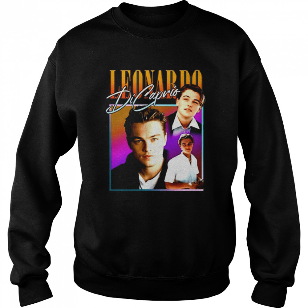 Young Leonardo Dicaprio Vintage Bootleg shirt Unisex Sweatshirt