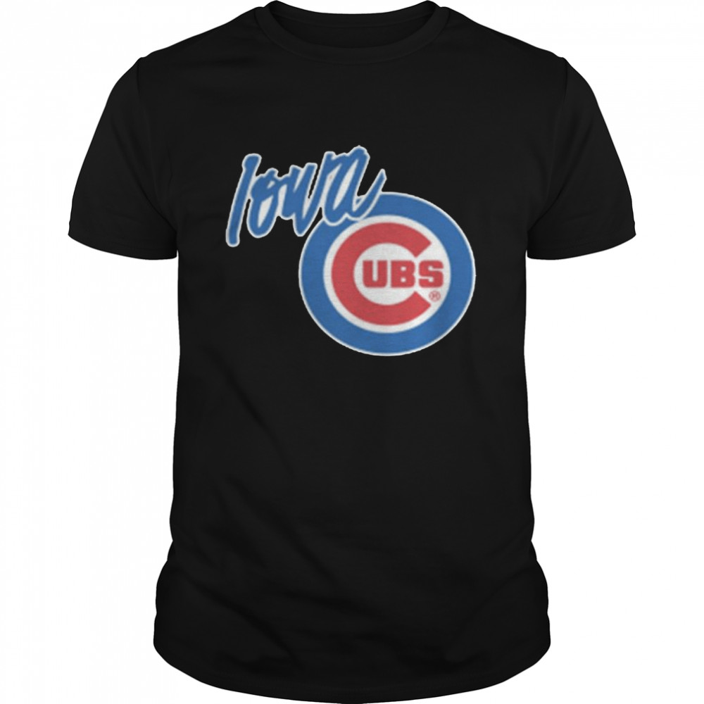 Milb Iowa Chicago Cubs logo 2022 shirt