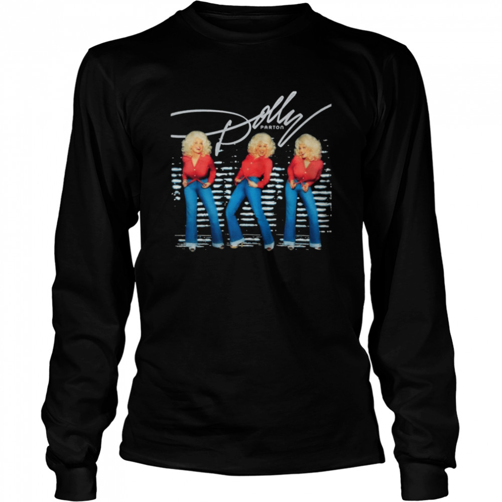 Retro Dolly Parton’s Vintage For Lovers Shirt Long Sleeved T-Shirt