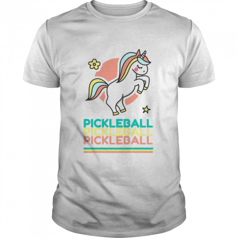 Cute Pickleball Unicorn shirt