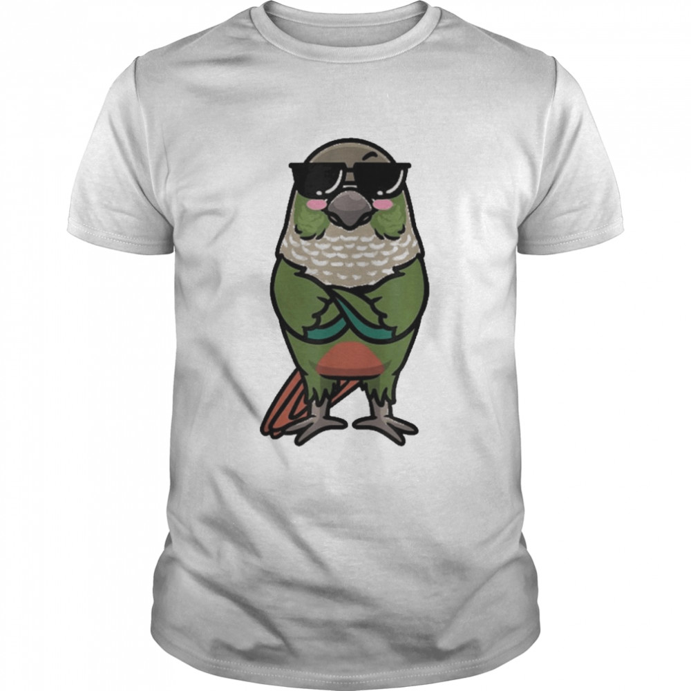 Green Cheek Conure Green-Cheeked Parakeet Bird Parrot Shirt
