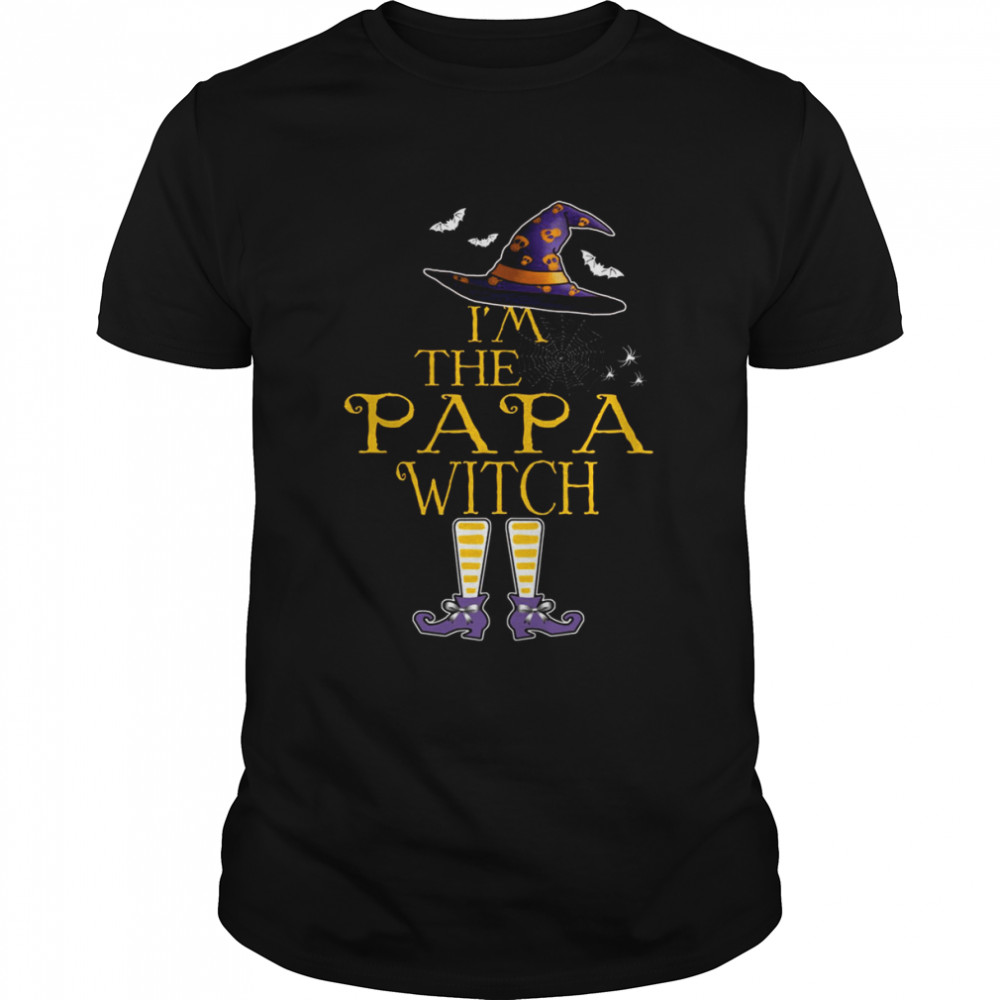 Halloween I’m The Papa Witch Shirts