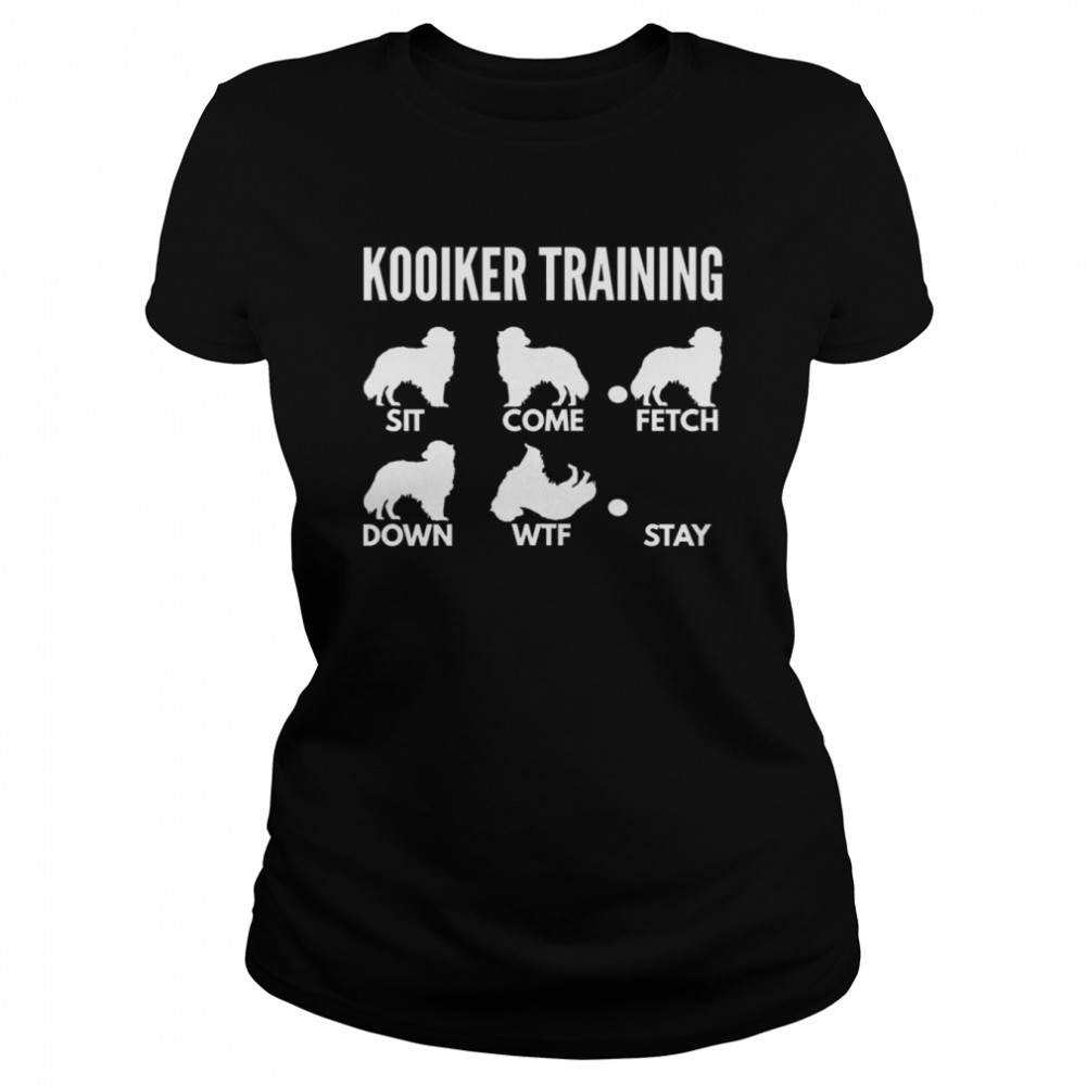 Kooiker Training Tricks Shirt Classic Womens T Shirt