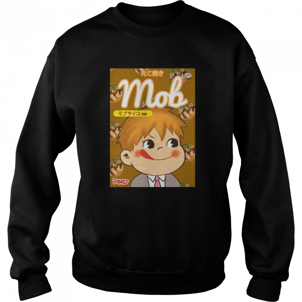 Milky Peko Reigen Takoyaki Mob Shirt Unisex Sweatshirt
