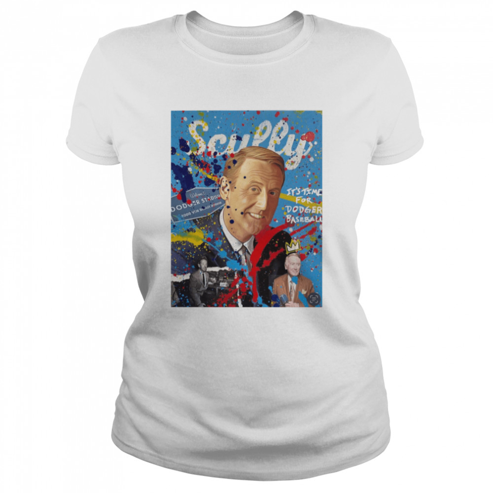 Rip Vin Scully Thank You Rest In Peace Shirt Classic Women'S T-Shirt