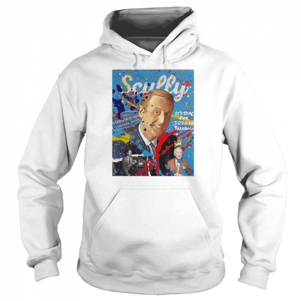 Rip Vin Scully Thank You Rest In Peace Shirt Unisex Hoodie