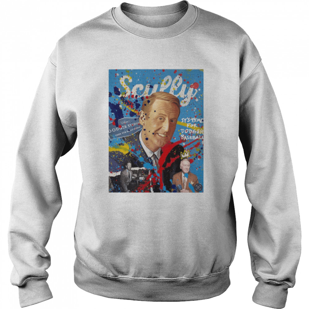 Rip Vin Scully Thank You Rest In Peace Shirt Unisex Sweatshirt