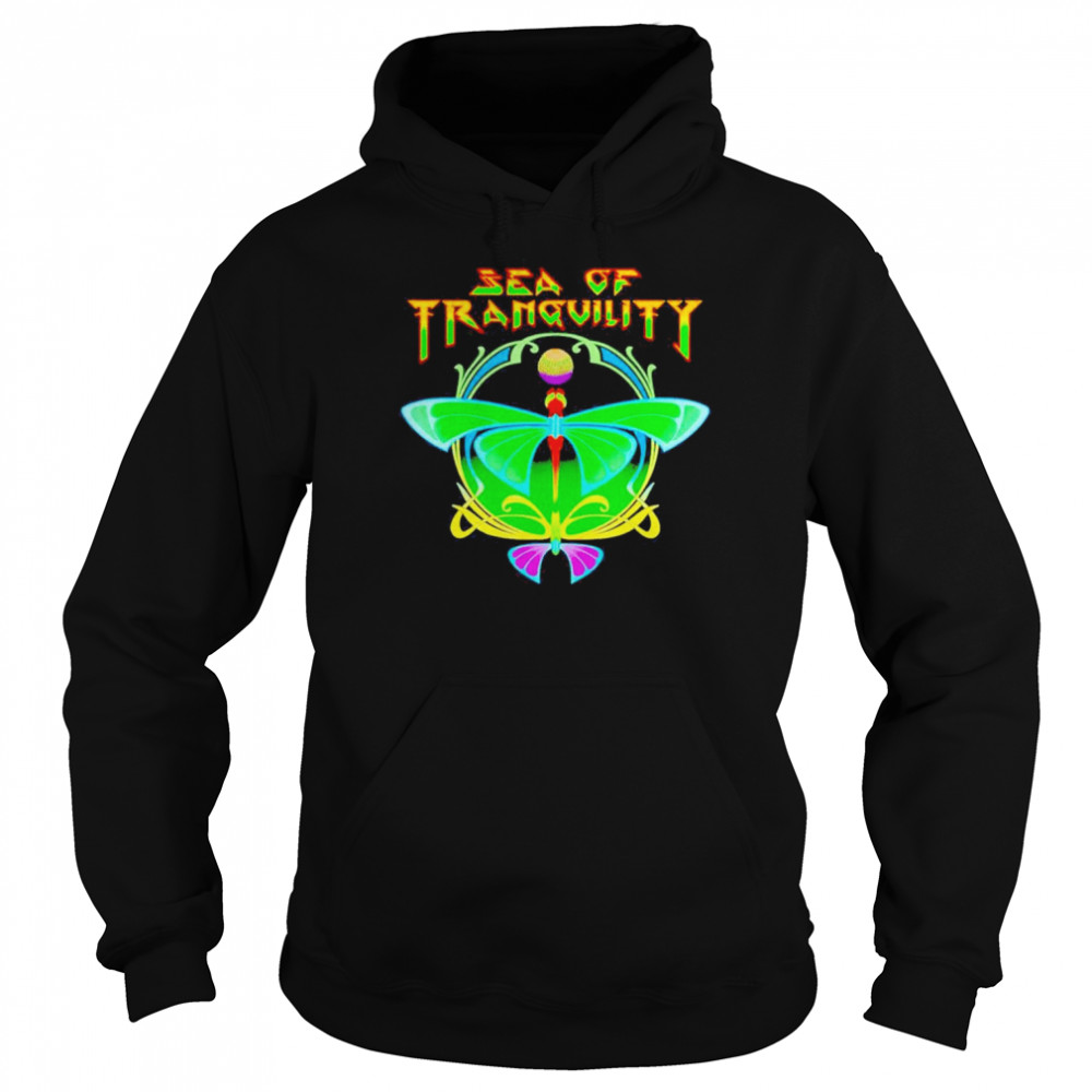 Sea Of Tranquility Dragonfly  Unisex Hoodie