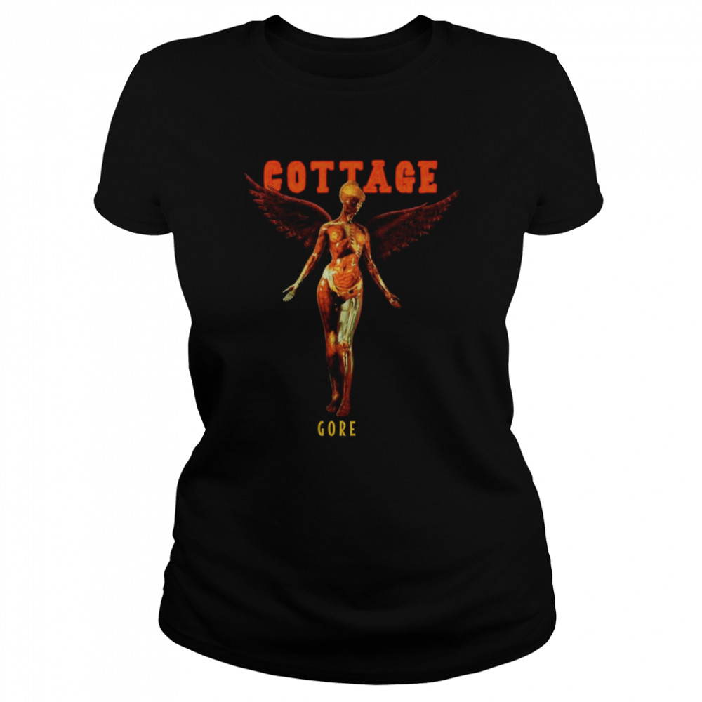 Skeleton Fairy Grunge Fairycore Aesthetic Gothic Cottagecore Shirt Classic Womens T Shirt